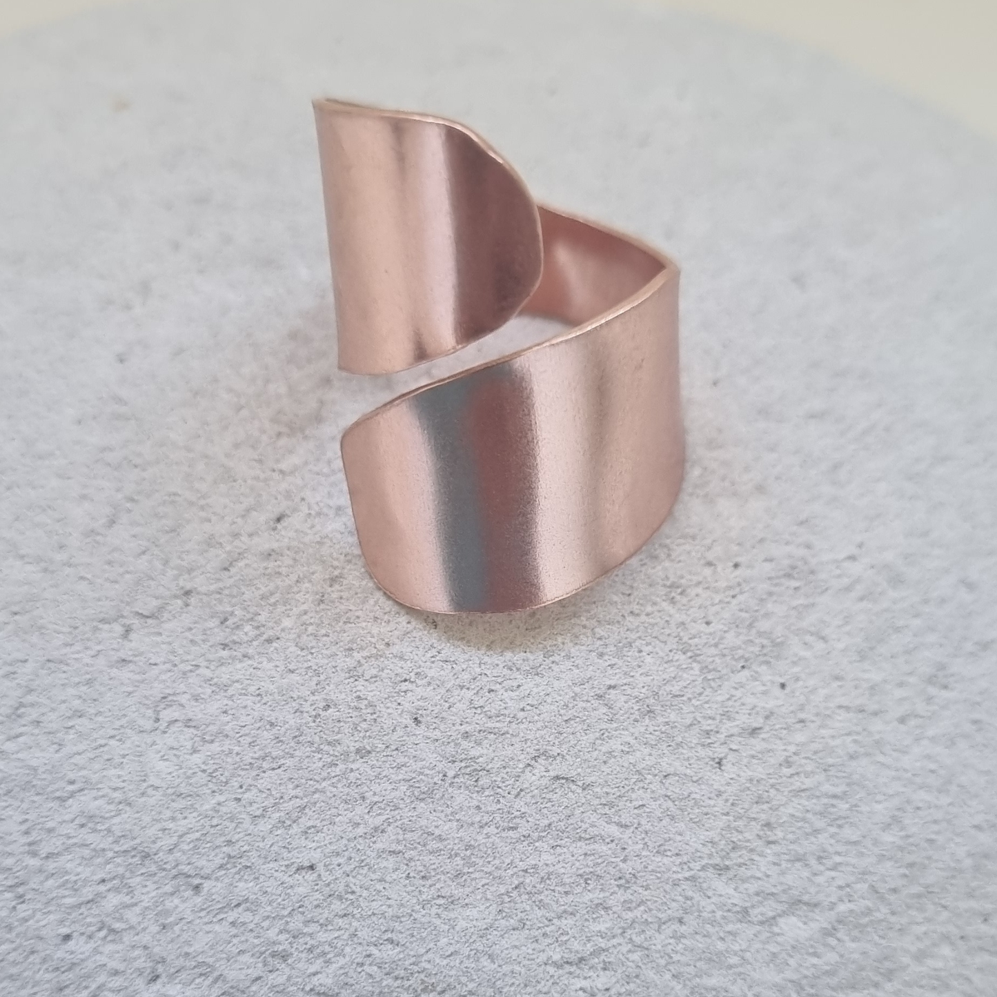 Curl ring copper