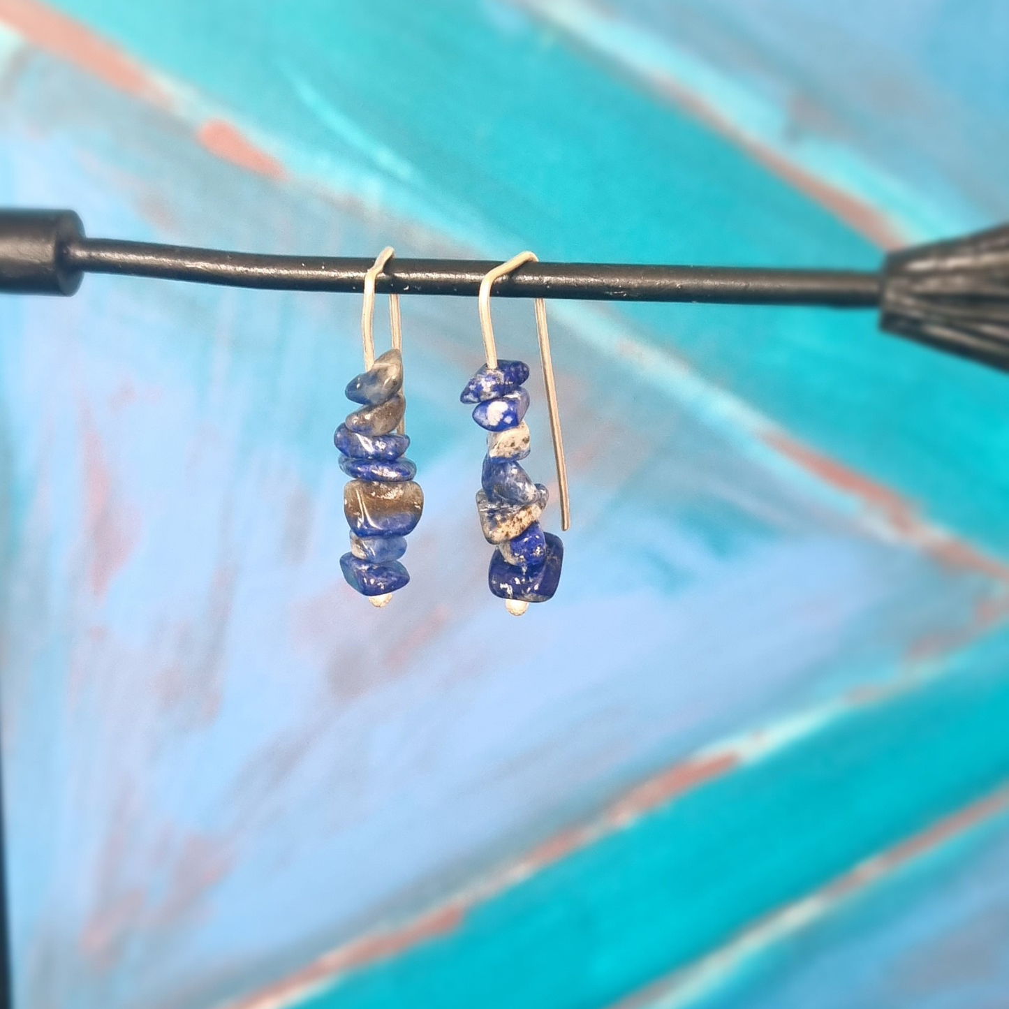 Lapis Lazuli drop earrings