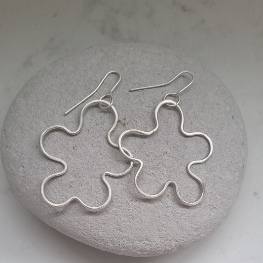 Jigsaw earrings
