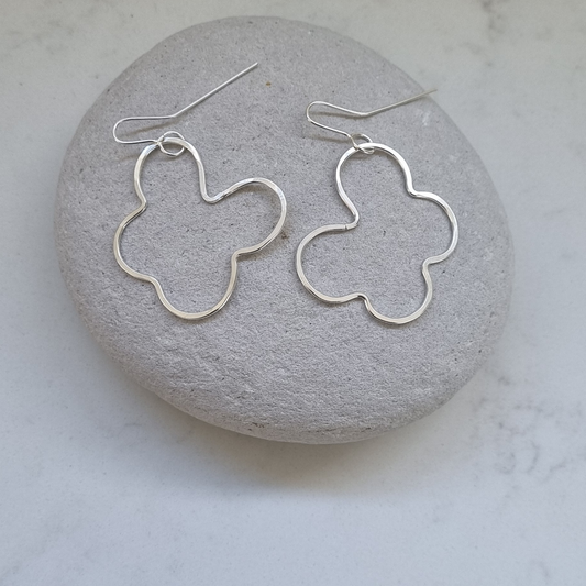 Cloud earrings