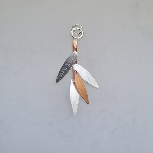 Kauri leaves pendant