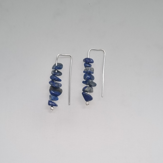 Lapis Lazuli drop earrings